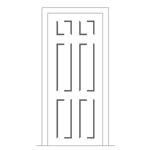 Pocket Doors - 6 Panel