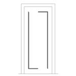 All Door and Hardware - Barn Doors | Single and Double  in wood, MDF and Metal - 1 Panel
