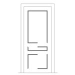 All Door and Hardware - Swing - 24 x 84 (2-0 x 7-0) - 3 Panel