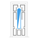 Fiberglass Entry Doors - 7+ Panel