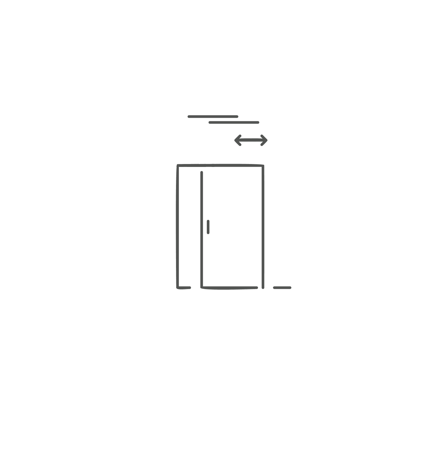 All Door and Hardware - Gliding - Exterior - Single Door - 3/4 Lite