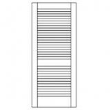 All Door and Hardware - 29 x 84 (2-5 x 7-0) - Louvered