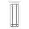 All Door and Hardware - Barn Doors | Single and Double  in wood, MDF and Metal - Double Barn Door - 66 x 96 (5-6 x 8-0) - Prairie