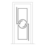 All Door and Hardware - 68.5 x 98 - Raised Moulding
