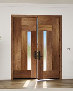Zenara Artistic Lite Contemporary Modern Double Door