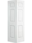 80" Colonist Hollow Core Smooth Bifold 2 Door