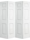 96" Colonist Hollow Core Smooth Bifold 4 Door