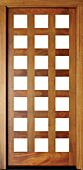 Mahogany Milan 21 Lite Single Door