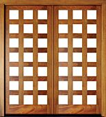 Mahogany Milan 21 Lite Double Door