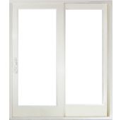 Low-e Full Lite Fiberglass Gliding Double Door, Impact Rated