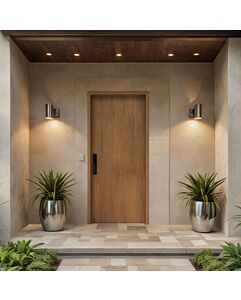 Blanq SOLID Flush Panel Contemporary Modern Single Door