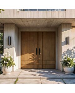 Signa SOLID Flush Panel Contemporary Modern Double Door