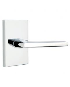 Helios Lever with Modern Rectangular Rosette