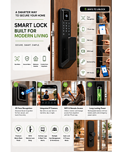 Aura™ Vision Smart Lock: The Intelligent Gateway to Your Home