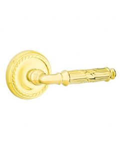 Ribbon & Reed Lever with Rope Rosette