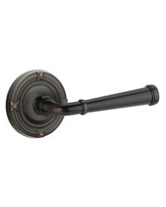 Merrimack Lever with Ribbon & Reed Rosette