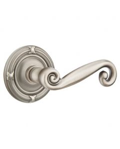 Rustic Lever with Ribbon & Reed Rosette