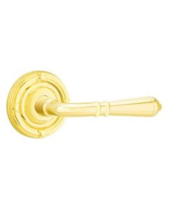 Turino Lever with Ribbon & Reed Rosette