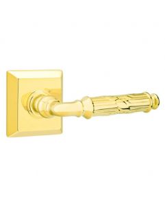 Ribbon & Reed Lever with Quincy Rosette