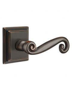 Rustic Lever with Wilshire Rosette