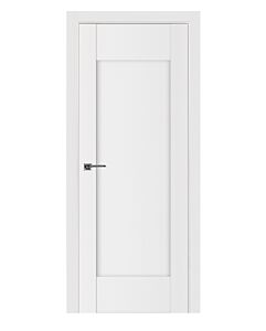 1-Panel Shaker Stile-12 Prefinished White Interior Single Door