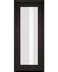 Mahogany Full Lite Single Door|G101-OG