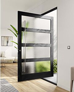 Tetralux| Mahogany Tetralux 4 Lite Contemporary Modern Shaker Pivot Door