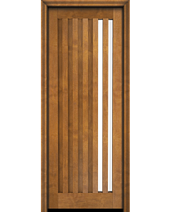 Mahogany Slimlite Designer  Contemporary Modern Shaker Single Door