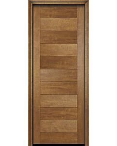 Mahogany Horizontal plank Modular Modern Shaker Solid Single Door|MR-11