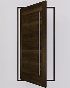 Mahogany Modular Modern Shaker Solid Pivot Door|MR5-P101