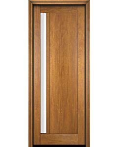 Mahogany Windermere Artistic Lite  Contemporary Modern Shaker Single Door|P111-W-SH