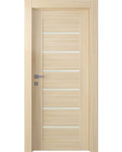 Prefinished Avon 07-02 Vetro Loire Ash Modern Interior Single Door