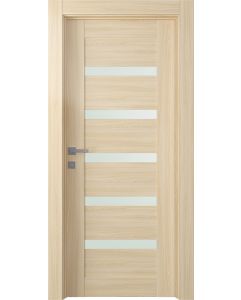 Prefinished Avon 07-04 Vetro Loire Ash Modern Interior Single Door