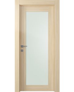 Prefinished Avon 207 Vetro Loire Ash Modern Interior Single Door