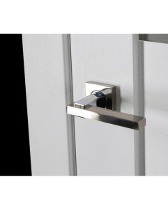 Prefinished Alba Bianco Noble Modern Interior Double Door