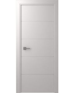 Prefinished Arvika Polar White Modern Interior Single Door