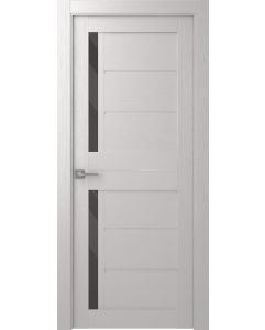 Prefinished Esta Vetro Bianco Noble Modern Interior Single Door