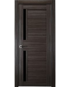 Prefinished Esta Vetro Gray Oak Modern Interior Single Door
