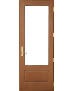 Low-e 3/4 Lite Fiberglass Single Door