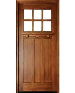 Mahogany Tuscany SDL 6 Lite Impact Single Door
