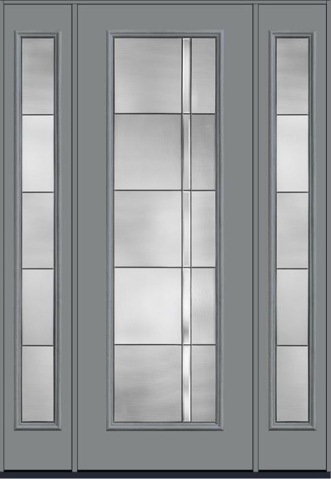 96 Axis Smooth Fiberglass Single Door,Sidelites , WBD Impact
