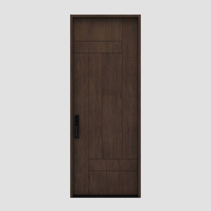 Arqon SOLID Flush Panel Contemporary Modern Single Door