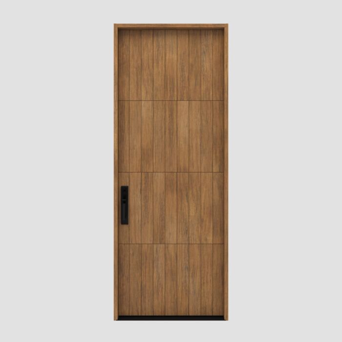 Gridor SOLID Flush Panel Contemporary Modern Single Door