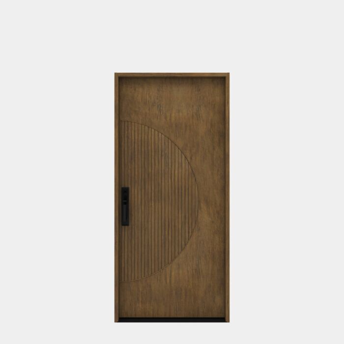 Lunara SOLID Flush Panel Contemporary Modern Single Door