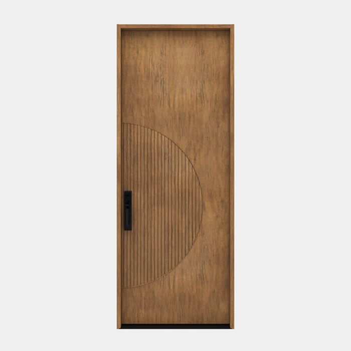 Lunara SOLID Flush Panel Contemporary Modern Single Door