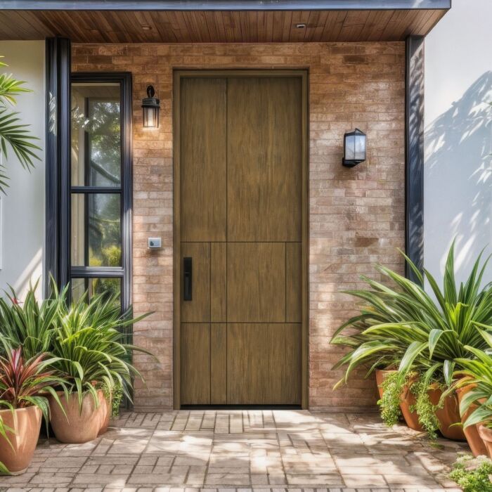 Paneo SOLID Flush Panel Contemporary Modern Single Door