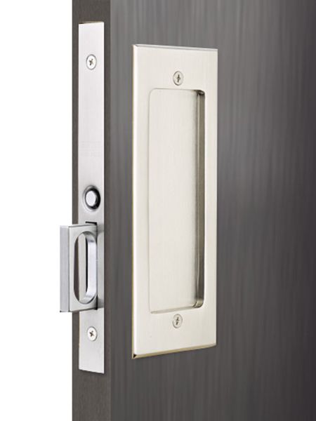 Modern Rectangular Passage Pocket Door Mortise Lock