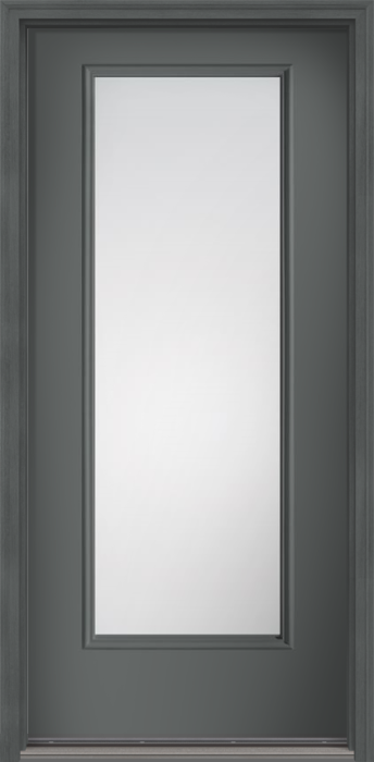 80 Low-E Full Lite Smooth Fiberglass Single Door , WBD Impact