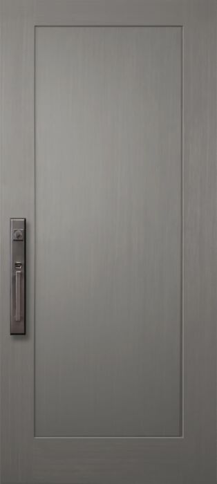 ValueSeries |80" Fir Craftsman Shaker 1 Panel Single Door
