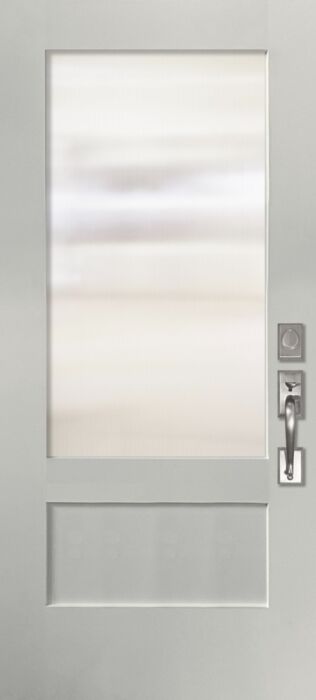 ValueSeries|80" 3/4 Lite Smooth Flush Glazed Wide View Single Door